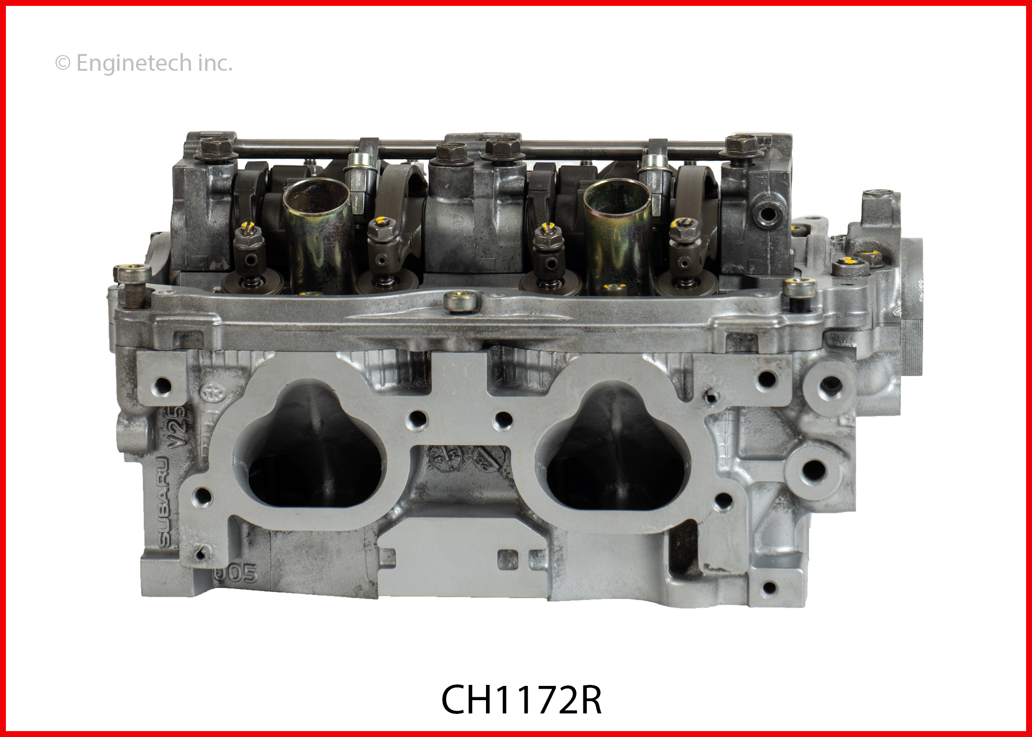 Enginetech Remanufactured Engine Cylinder Head Complete - CH1172R